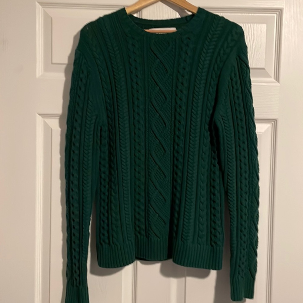 Amazon Essentials cable knit sweater